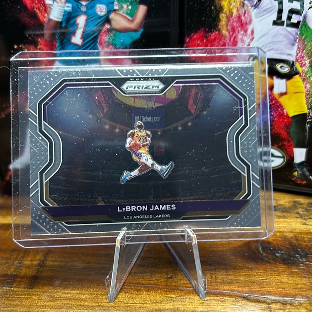 lLabron James prizm card